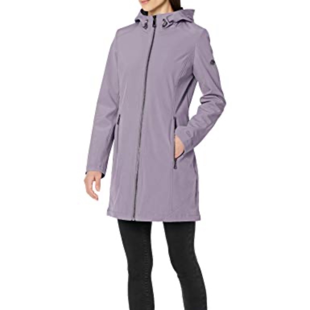 CALVIN KLEIN Women's Mesh Back Hooded Soft Shell Jacket